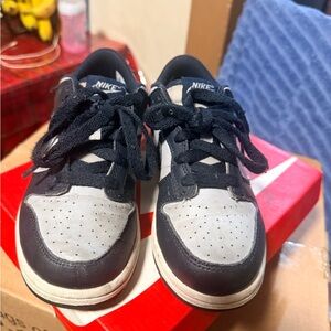 Nike Kids Black and White Sneakers